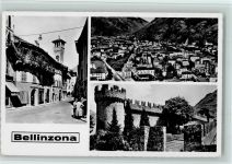 6500 Bellinzona - 3-Bildkarte