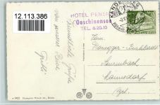 3718 Kandersteg - Hotel Pension Oeschinensee