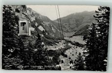 6064 Kerns 1961 Foto AK Schwebebahn Stöckalp Frutt