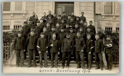 Grenzbesetzung 1914 Bataillon 150 ? Soldaten Militär Schweiz