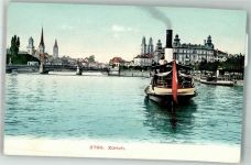 8000 Zürich Foto AK