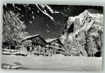 3818 Grindelwald 1965 Winter Hotel Adler