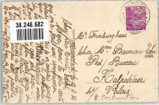 Guttannen Postauto Grimselsee Seeufereggsperre Postkutsche Schweiz 1936 Gebrauchsspuren