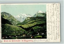 9657 Unterwasser 1902 - Gruss aus dem Toggenburg
