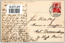 6000 Luzern Lucerne 1912 - Kaiser Wilhelm II Staatsbesuch AK