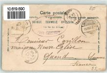 3855 Brienz BE 1902 Gebrauchsspuren Kirche