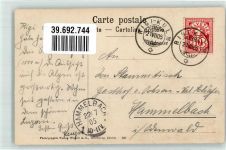 6440 Vierwaldstättersee 1905 - Vogelschau