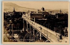 3000 Bern Berne - Kornhausbrücke Stadttheater Straßenbahn Pferdekutsche