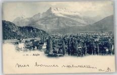 1860 Aigle 1899 Lithographie