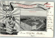 8500 Frauenfeld 1903 Foto AK Ausstellung Landwirtschaft Denkmal Helvetia