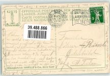 3000 Bern Berne - Landesausstellung 1914 Nr.15 Milchwirtschaft Küchlihalle Ausstellungsstempel