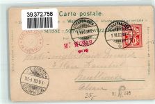 8212 Neuhausen am Rheinfall 1903 - Trachtenfrau