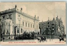 8000 Zürich 1906 - Galerie Henneberg Rotes Schloss Pferdekutsche
