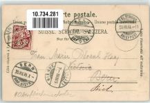 4143 Dornach 1899 Gebrauchsspuren Schlacht bei Dornach 400 Jahre Erinnerungsfeier Oberflächenschäden