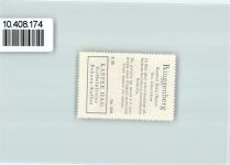 3852 Ringgenberg BE - Vignette Wappen Kaffee Hag ca 1920-1940