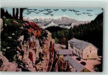 La Dole - L'Hôtel de la Couronne et le Mont Blanc