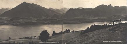 3655 Sigriswil - Panorama vom Blumenberg beschädigt