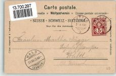 8825 Hütten 1899 BOAKC Hoten Krone u. Bären Sihlpartie Lithographie