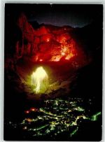 3954 Leukerbad Loèche-les-Bains - Gemmiwandbeleuchtung am 1. August