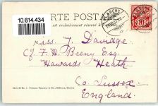 1815 Clarens 1907 - Trachtenfrauen am Spinnrad Ort lt. Stempel