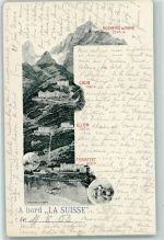 1820 Territet 1908 - Rocher de Naye Caux Glion