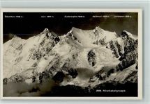 Mischabel - Mischabelgruppe Taeschhorn Dom Sudlenzspitze Nadelhorn Ulrichshorn