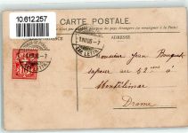 2300 La Chaux-de-Fonds 1906 - Rue Leopold Robert Brunnen Tram