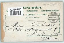 7260 Davos Dorf 1904 Gebrauchsspuren