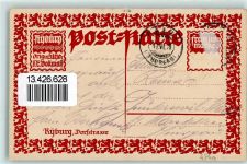 8314 Kyburg Künstlersteindruck Dorfstrasse sign E. Bollmann