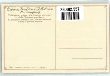 8000 Zürich - sign. Vallet Tracht/Brauchtum Ort lt. Verlag