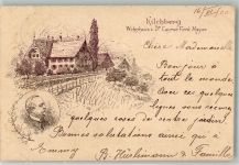 8802 Kilchberg ZH 1900 Künstlerkarte Wohnhaus Dr. Conrad Ferd. Meyer