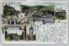 5400 Baden - Teilansichten