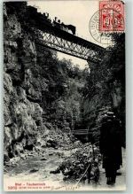 2500 Bözingen 1907 - Taubenlochschlucht