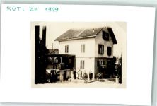 8630 Rüti ZH 1929 Privatfoto KEINE AK Wohnhaus Ort handschriftlich