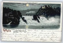 8200 Schaffhausen Sciaffusa - Rheinfall, Mondschein