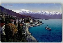 6614 Brissago Lithographie / Künstlerkarte