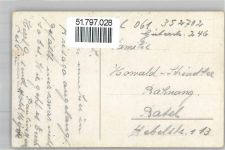 6614 Brissago Lithographie / Künstlerkarte