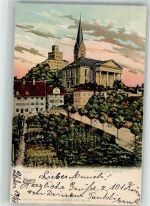 8610 Uster 1903 - Kirche Schloss
