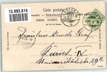 8610 Uster 1903 - Kirche Schloss