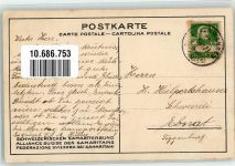 8855 Wangen SZ Lithographie Schweizerischer Samariterbund Ort lt. Stempel