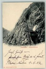 6010 Pilatus Kulm 1902 - Bahn Eselwandtunnel
