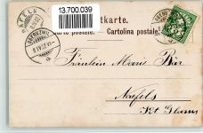 9242 Oberuzwil 1902 BOAKC Hotel Uzwyl Gemeindehaus Lithographie