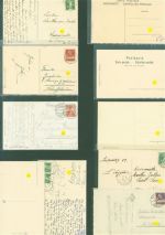 6600 Locarno Kleinposten bis 20 Lot mit 10 AK Madonna del Sasso Punkte auf den Plastikhüllen