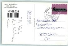 3825 Mürren 1982 Gebrauchsspuren Hotel Edelweiss