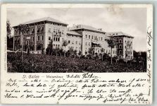 9000 St. Gallen S. Gallo 1902 Gebrauchsspuren Waisenhaus