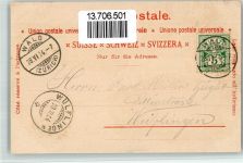 8636 Wald ZH 1904 BOAKC Lithographie Hotel Schwert