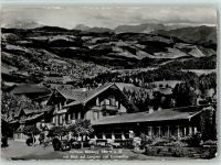 3543 Emmenmatt - Kurhaus Moosegg mit Blick auf Langnau und Emmenthal Oldtimer