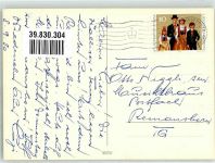 9497 Malbun 1980 - Kirche Seilbahn 1000 Feriengrüße sendet