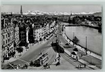 8000 Zürich 1957 - Limmatquai Tram Oldtimer