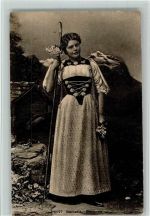 Nr. 4027 Edition Photoglob Bernerin ca 1926 AK Tracht Schweiz
